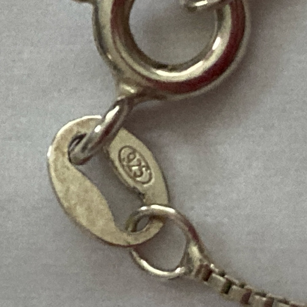 Emily Sterling necklace Silver 18” - Picture 7 of 9